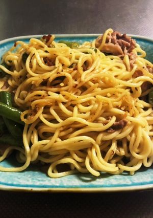 香味ペーストでずぼらの中華風焼きそば-レシピのメイン写真