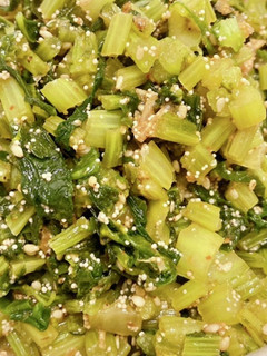 かぶの葉の明太子炒め【ご飯のお供】-レシピのメイン写真