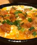 お惣菜トンカツと新玉ねぎで簡単☆カツ煮