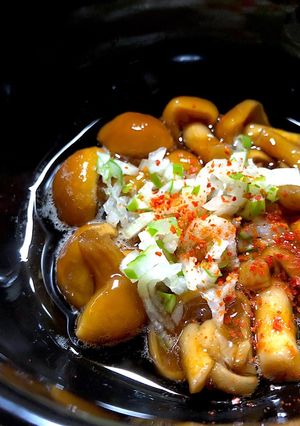 レンジで簡単調理！万能味付けなめこ-レシピのメイン写真