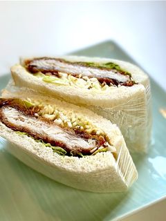 アジフライのとんかつソースサンド-レシピのメイン写真