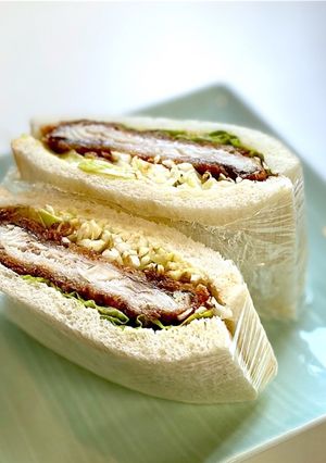 アジフライのとんかつソースサンド-レシピのメイン写真