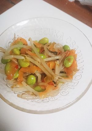☆女性の悩みに!4種の野菜の中華ナムル風-レシピのメイン写真