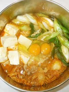 スンドゥブチゲスープ♪簡単半熟卵入り-レシピのメイン写真