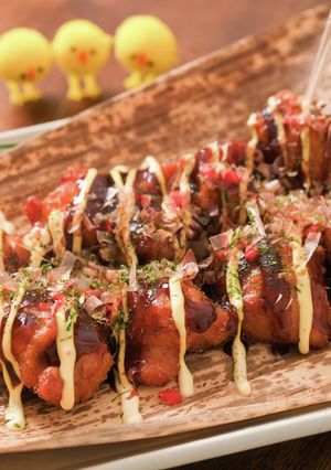 からあげdeたこ焼き風！？-レシピのメイン写真
