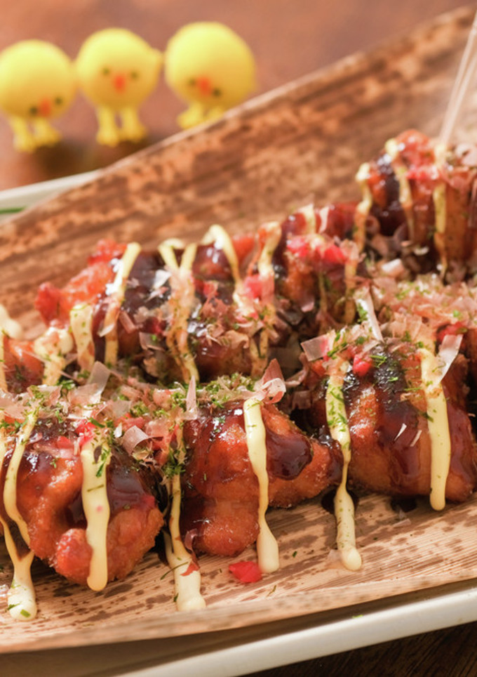 からあげdeたこ焼き風！？-レシピのメイン写真