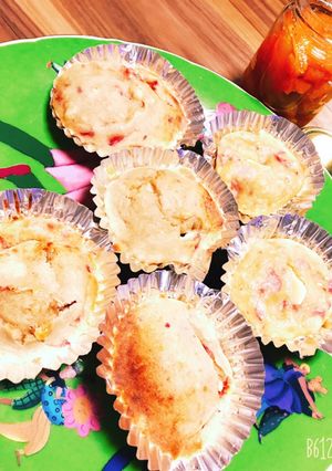 《簡単》HMでいちごのカップケーキ-レシピのメイン写真