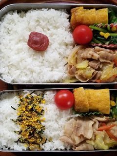 野菜炒め弁当(4.1)-レシピのメイン写真