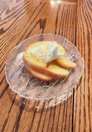 古いリンゴのリメイク！簡単焼きりんご-レシピのメイン写真