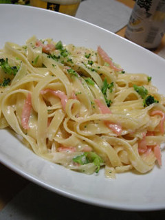 イカ明太子*クリームパスタ-レシピのメイン写真