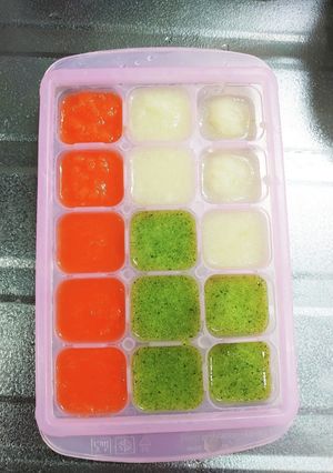 離乳食初期♡冷凍野菜ミックス♡再冷凍OK-レシピのメイン写真