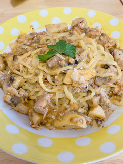 さばとキノコの生パスタ-レシピのメイン写真