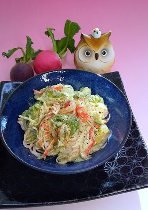 超簡単♪絶品アボカドとカニかまのディップ-レシピのメイン写真