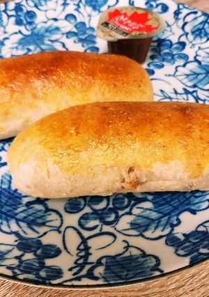 おからコッペパン(くるみ)-レシピのメイン写真