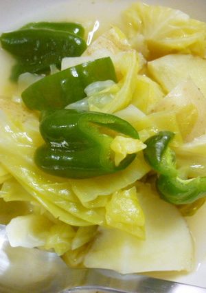 簡単春キャベツのスープ煮-レシピのメイン写真