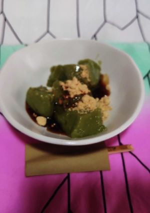 ☆簡単☆綾鷹カフェ抹茶ラテで作るわらび餅-レシピのメイン写真