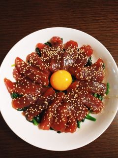 簡単☆マグロユッケのお浸し-レシピのメイン写真