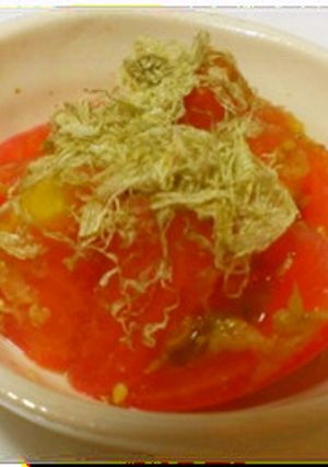 トマトのとろろ昆布和え-レシピのメイン写真