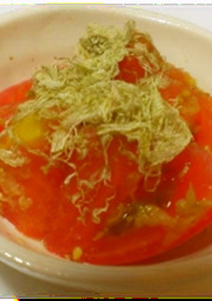 トマトのとろろ昆布和え-レシピのメイン写真