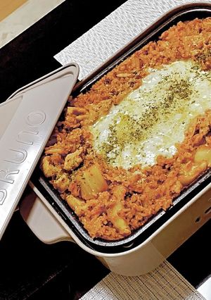生クリームキムチチャーハン-レシピのメイン写真