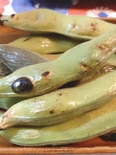 簡単!焼きそら豆-レシピのメイン写真