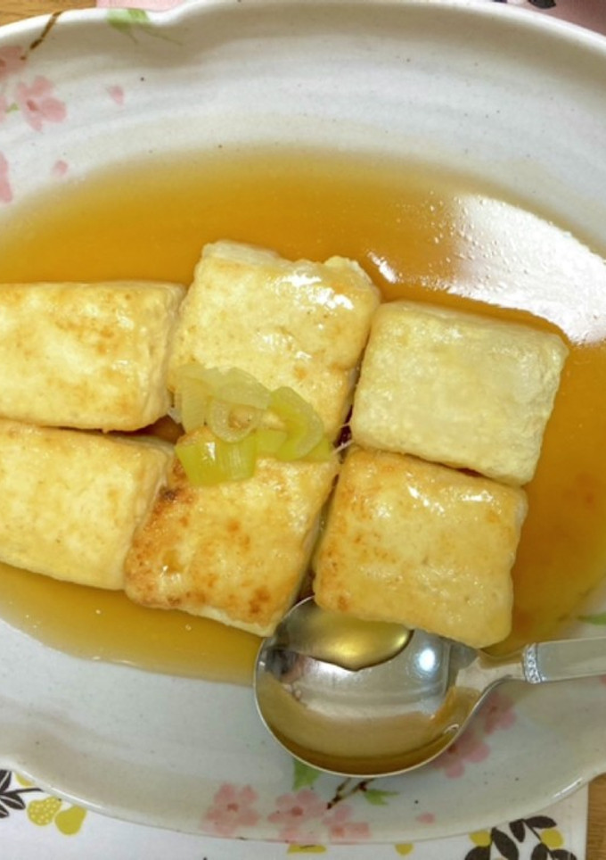 揚げ焼き☆簡単揚げ出し豆腐-レシピのメイン写真
