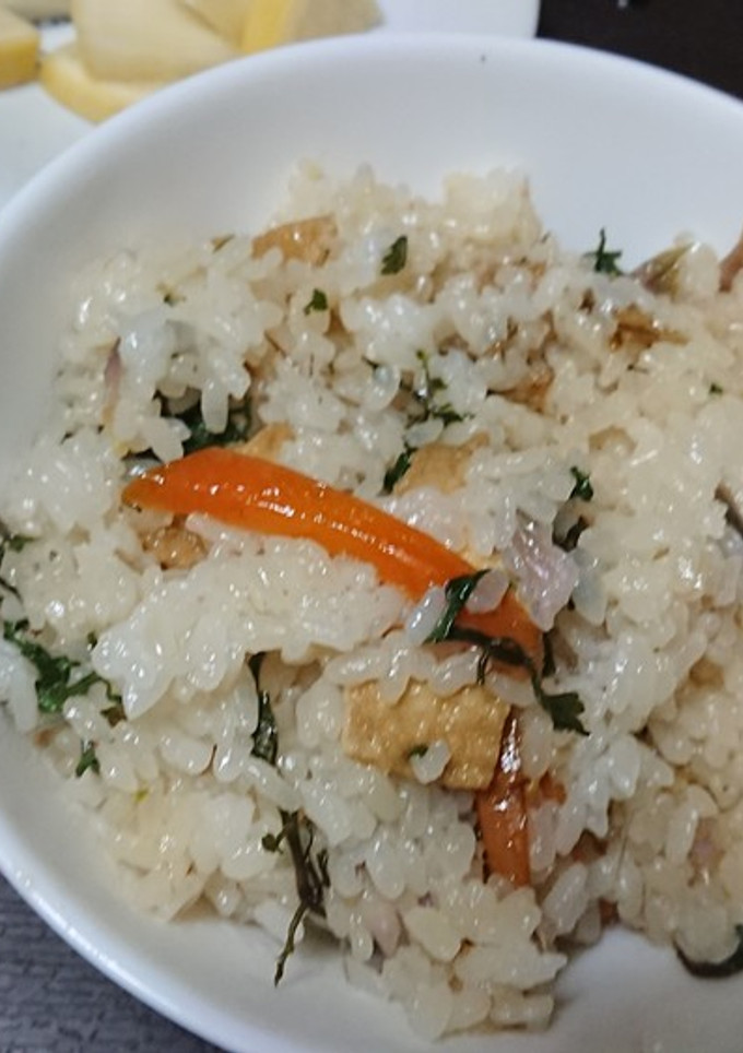 今が旬❗簡単セリの混ぜご飯-レシピのメイン写真