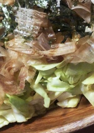 春キャベツの海苔と鰹節サラダ-レシピのメイン写真