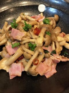 簡単しめじのペペロンチーノ風炒め物-レシピのメイン写真