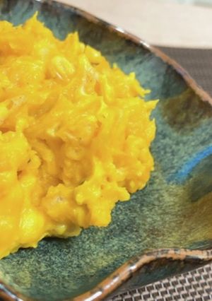 かぼちゃの煮物で！かぼちゃサラダ-レシピのメイン写真