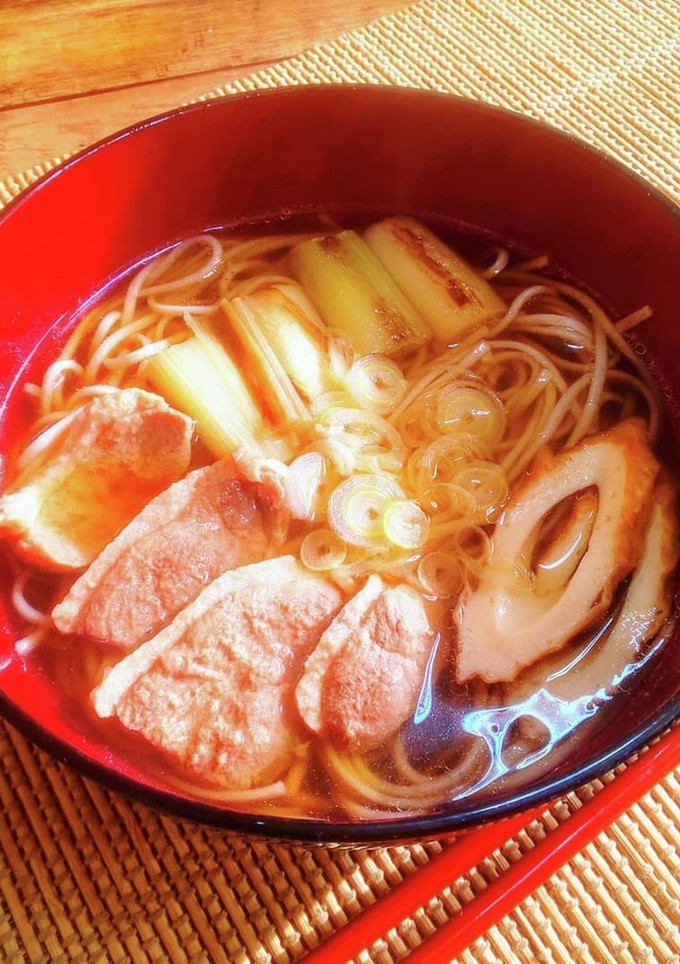 おうちで作ってみよう簡単鴨南蛮蕎麦-レシピのメイン写真