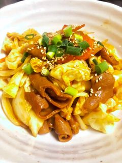 こてっちゃん野菜炒め味噌味-レシピのメイン写真
