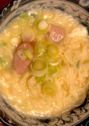 看病にゅーめん-レシピのメイン写真