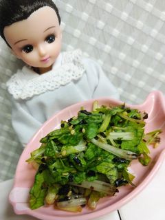 リカちゃん♡ホワイトセロリふじっ子浅漬け-レシピのメイン写真
