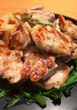 鶏モモの塩レモンだれ漬け焼き-レシピのメイン写真