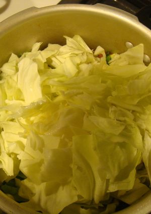野菜たっぷり減るしーとろける鍋-レシピのメイン写真