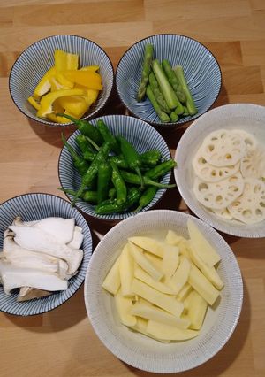 ホームパーティで使える素揚げ-レシピのメイン写真