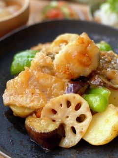 簡単♪鱈と野菜の黒酢あん-レシピのメイン写真