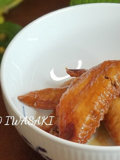 綺麗になれちゃう『手羽先の照り焼き風』-レシピのメイン写真