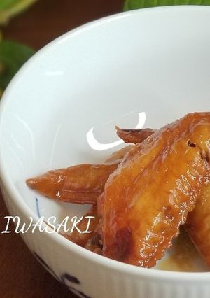綺麗になれちゃう『手羽先の照り焼き風』-レシピのメイン写真