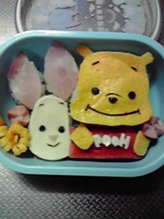 キャラ弁 プーさん ☆ ピグレット-レシピのメイン写真