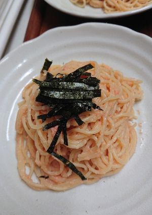 たらこクリームパスタ-レシピのメイン写真