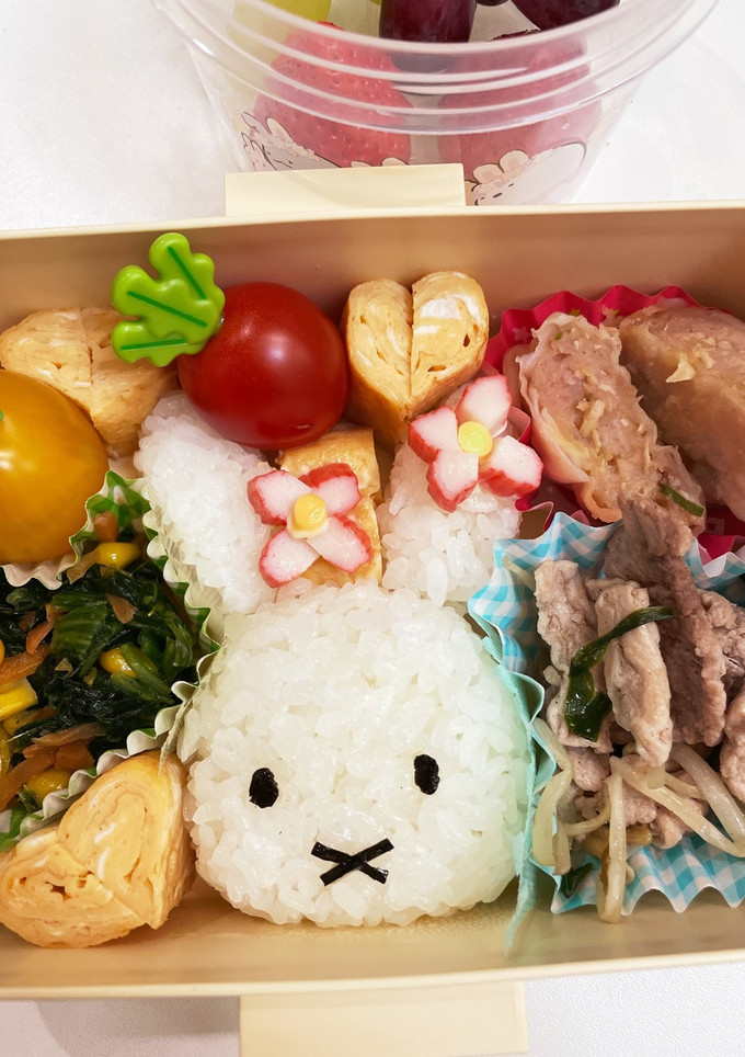 ミッフィー　キャラ弁　簡単-レシピのメイン写真