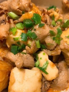 豚肉と厚揚げのおかか醤油炒め-レシピのメイン写真