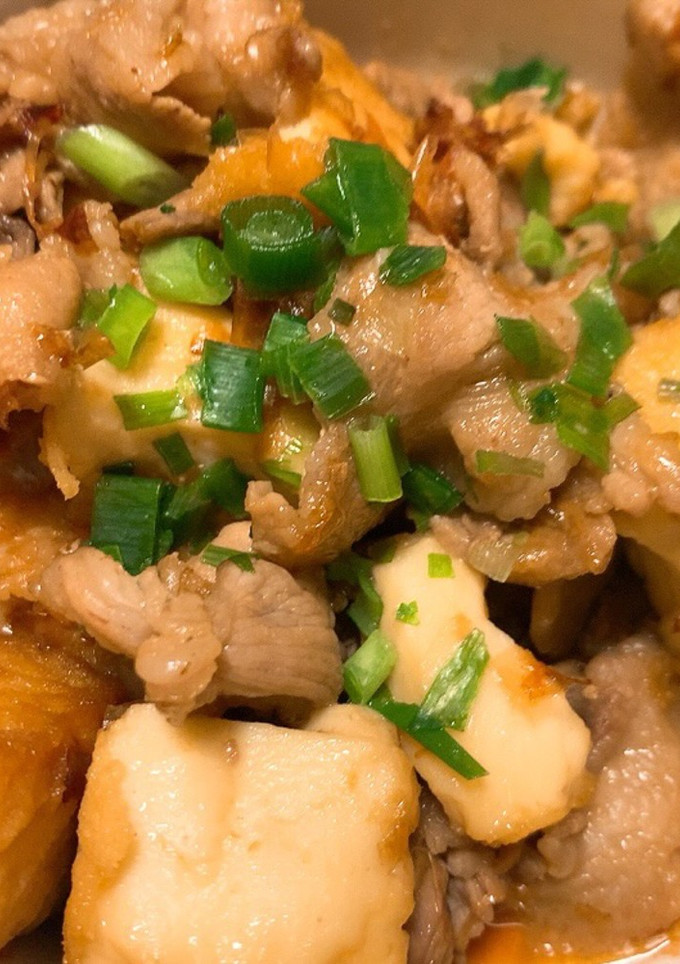 豚肉と厚揚げのおかか醤油炒め-レシピのメイン写真