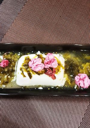 豆腐の高菜桜あんかけ-レシピのメイン写真