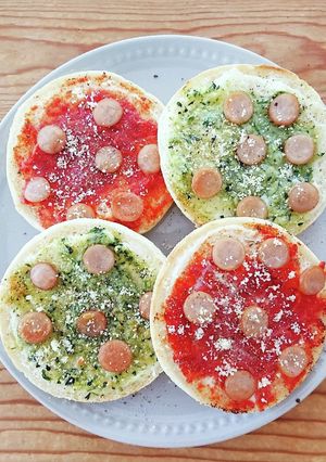 スープでピザトースト-レシピのメイン写真