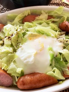 忙しい朝の巣ごもりたまご-レシピのメイン写真