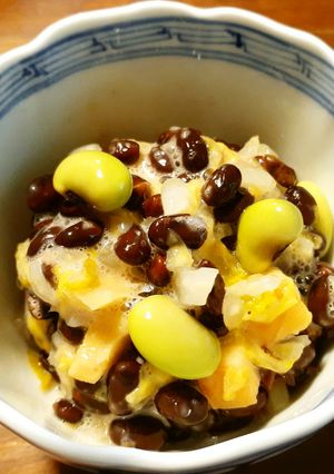 ポリポリ青大豆の黒千石納豆和え「共和え」-レシピのメイン写真