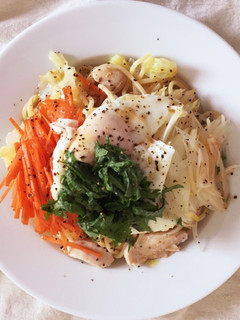 春キャベツと新玉ねぎのサラダパスタ-レシピのメイン写真